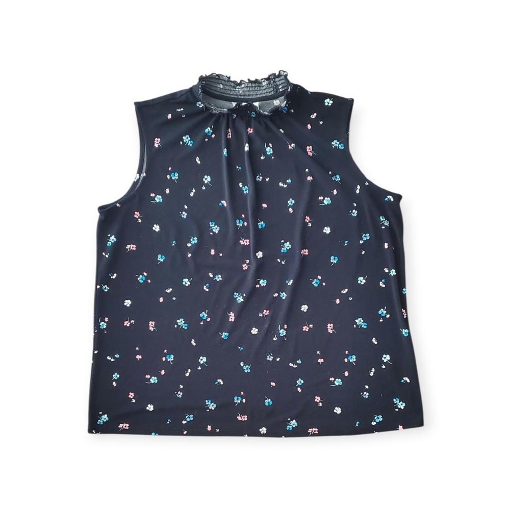 Elle Black Floral Blouse
